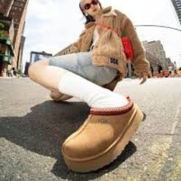 UGG Tazz II Slip Slip On Platform Comfort Women Size 10 - Picture 2 of 9